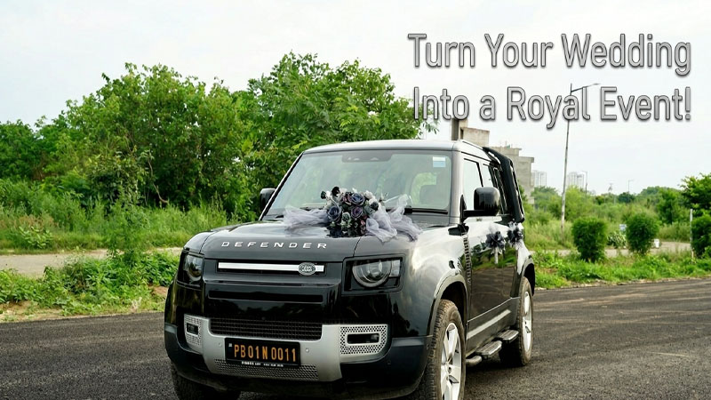 Luxury Wedding Car Rental in Punjab