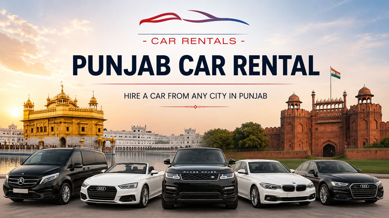 Car Rental & Luxury Wedding Car Hire in Punjab