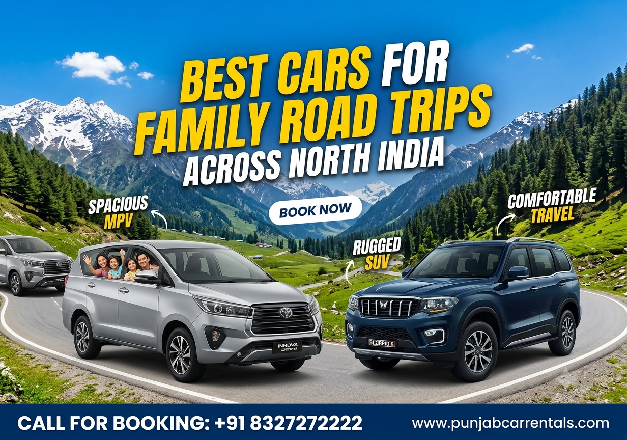 Best Cars for Family Road Trips Across North India